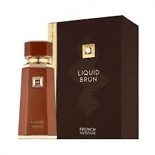 Liquid Brun French Avenue Eau de Parfum 100ml — frasco e embalagem