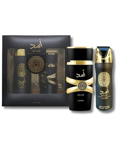 Kit Asad Lattafa Eau de Parfum kit presente 2 peças
