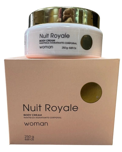 Kit Nuit Royale Woman Afeer - Perfume e Creme Hidratante Corporal 250g