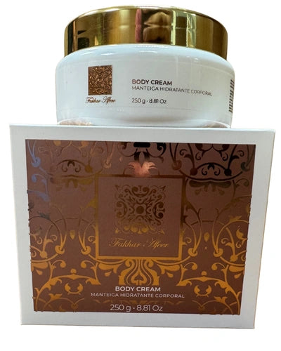 Kit Fakhar Rose Afeer - Perfume e Creme Hidratante Corporal 250g