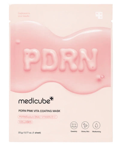 Medicube Mask Pdrn Pink Vita Coating, disponível na Now Parfum.