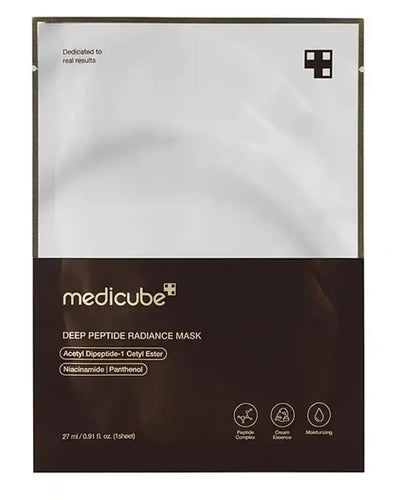 Medicube Deep Peptide Radiance Mask, disponível na Now Parfum.