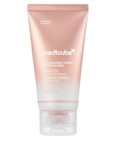 Medicube Collagen Milk Toning Wrapping Mask, disponível na Now Parfum.