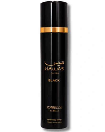 Hawas Black Isabelle La Belle Body Splash 300ml