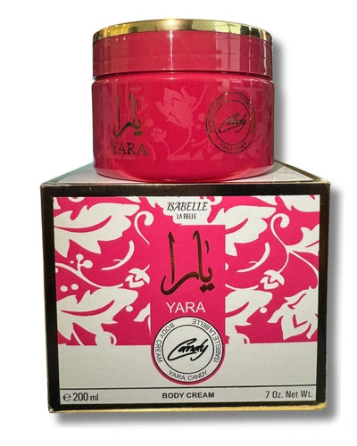 Kit Yara Candy Isabelle La Belle - Perfume e Creme Hidratante Corporal 200ml