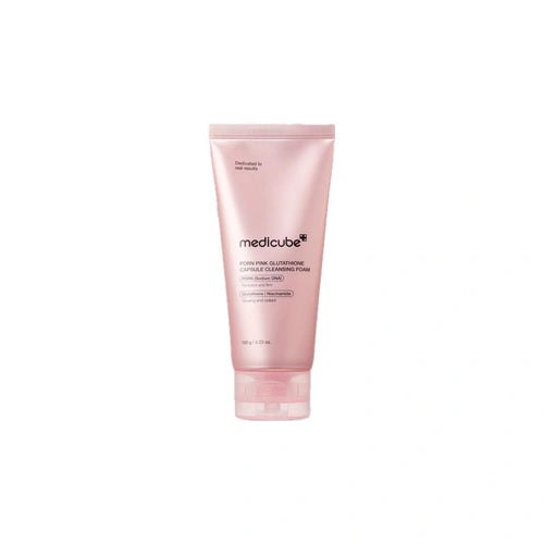 Medicube Pdrn Pink Glutathione Capsule Cleansing Foam, disponível na Now Parfum.