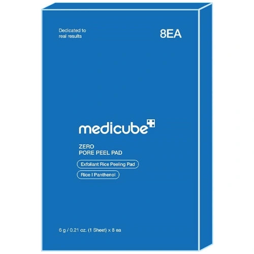Medicube Zero Pore Peel Pad 8ea, disponível na Now Parfum.