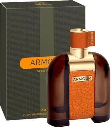 Armour Pour Homme Mirada Eau de Parfum 100ml — frasco e embalagem