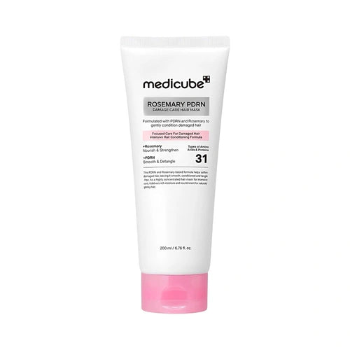 Medicube Rosemary Pdrn Damage Care Hair Mask, disponível na Now Parfum.