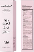 Medicube Collagen Glow Sunscreen SPF 50+, disponível na Now Parfum.