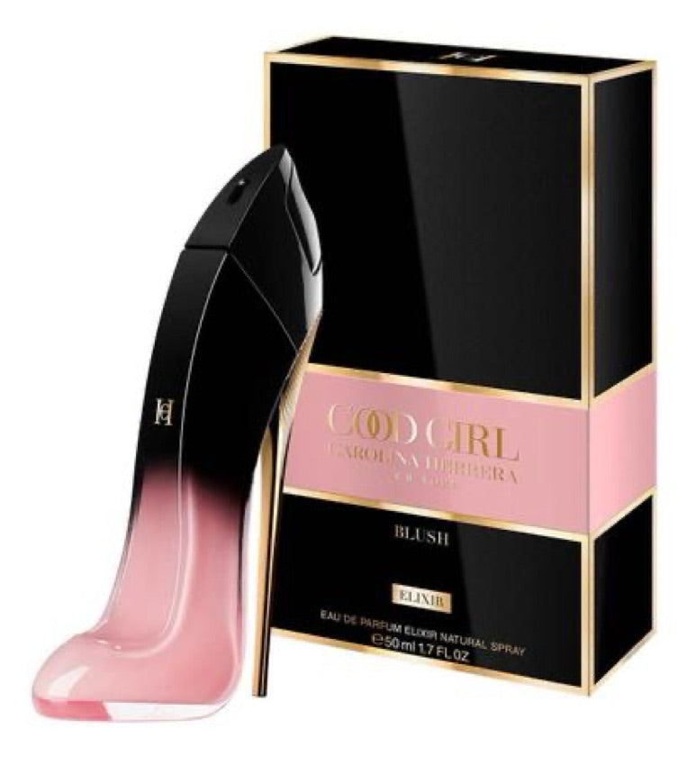 Frasco do perfume Good Girl Blush Elixir da Carolina Herrera, disponível na Now Parfum.