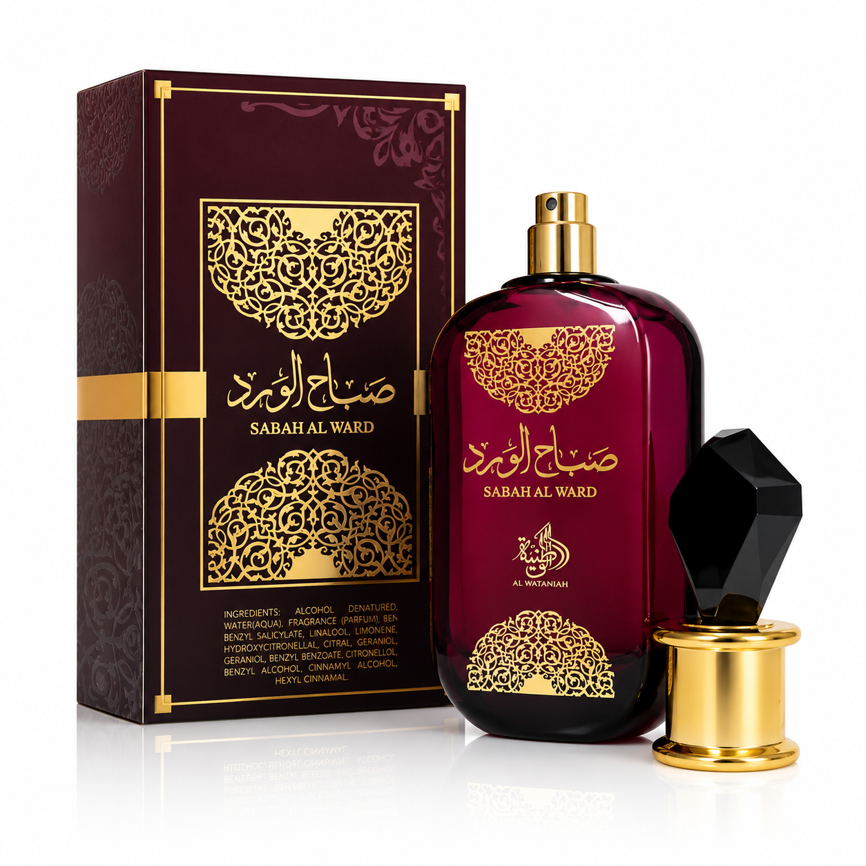 Sabah Al Ward Al Wataniah Feminino Eau de Parfum 100ml