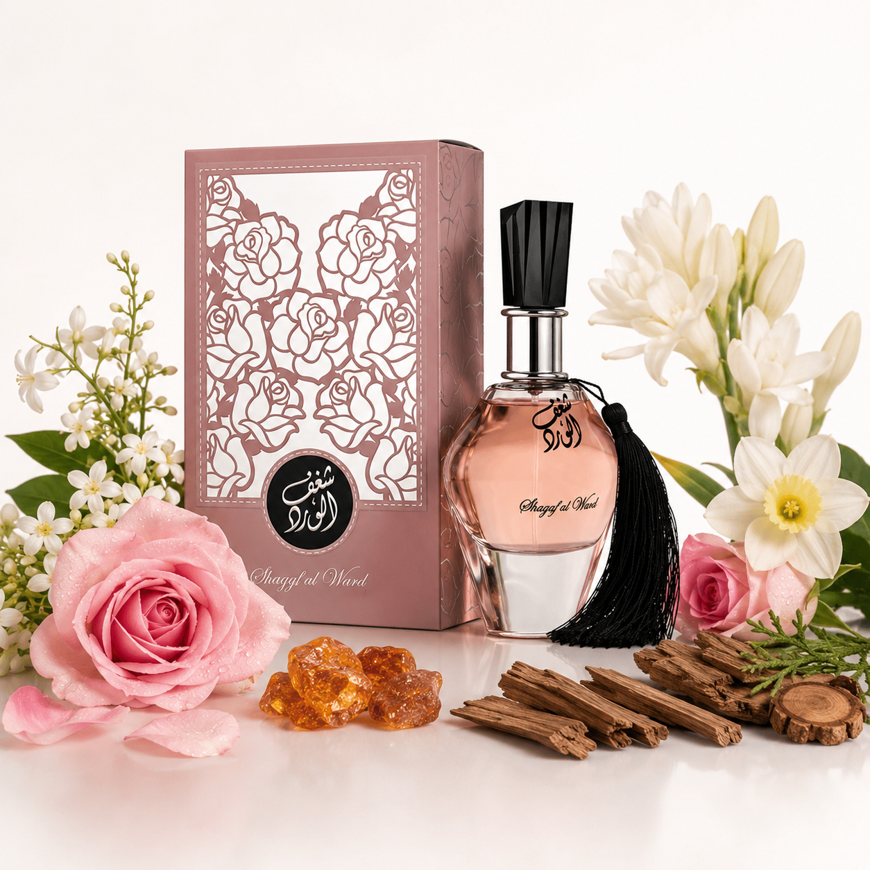 Al Wataniah Shagaf Al Ward – Eau de Parfum Floral Feminino 100ml