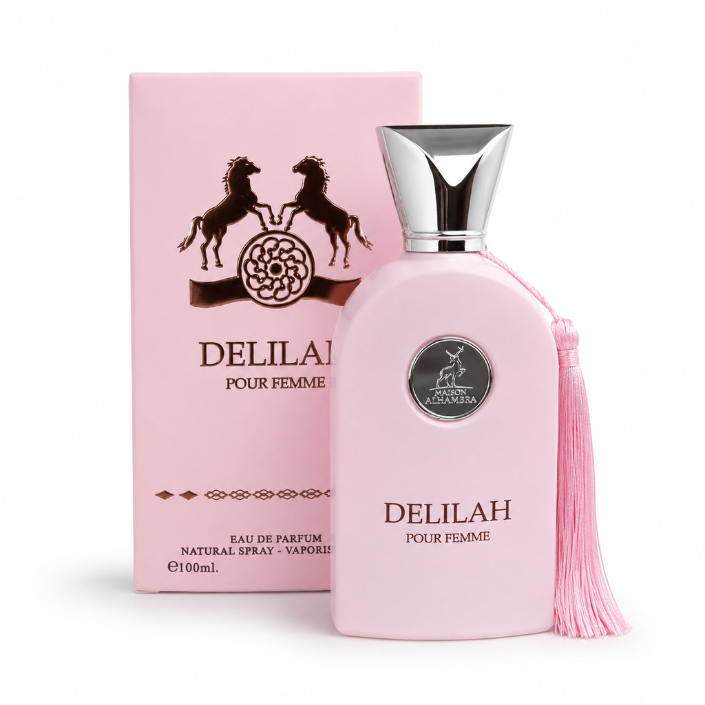 Delilah Pour Femme — Maison Alhambra — Frasco em destaque