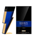 Frasco do perfume Bad Boy Cobalt Absolute da Carolina Herrera, disponível na Now Parfum.