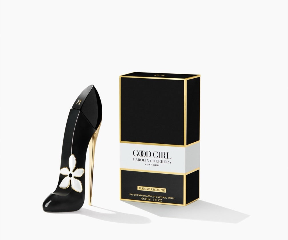 Frasco do perfume Good Girl Jasmine Absolute da Carolina Herrera, disponível na Now Parfum.