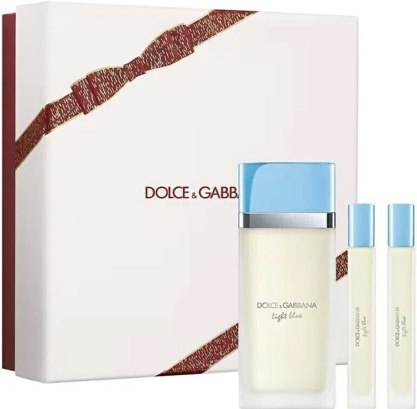 Kit Light Blue Eau de Toilette Nova Edição + 2 Miniaturas