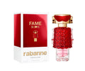 Frasco do perfume Fame in Love da Paco Rabanne, disponível na Now Parfum.