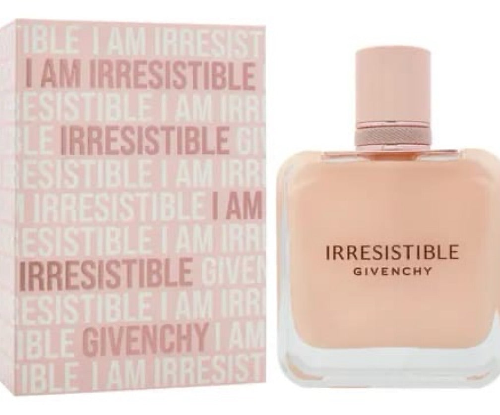 Frasco do perfume Irrésistible Nude Velvet da Givenchy, disponível na Now Parfum.
