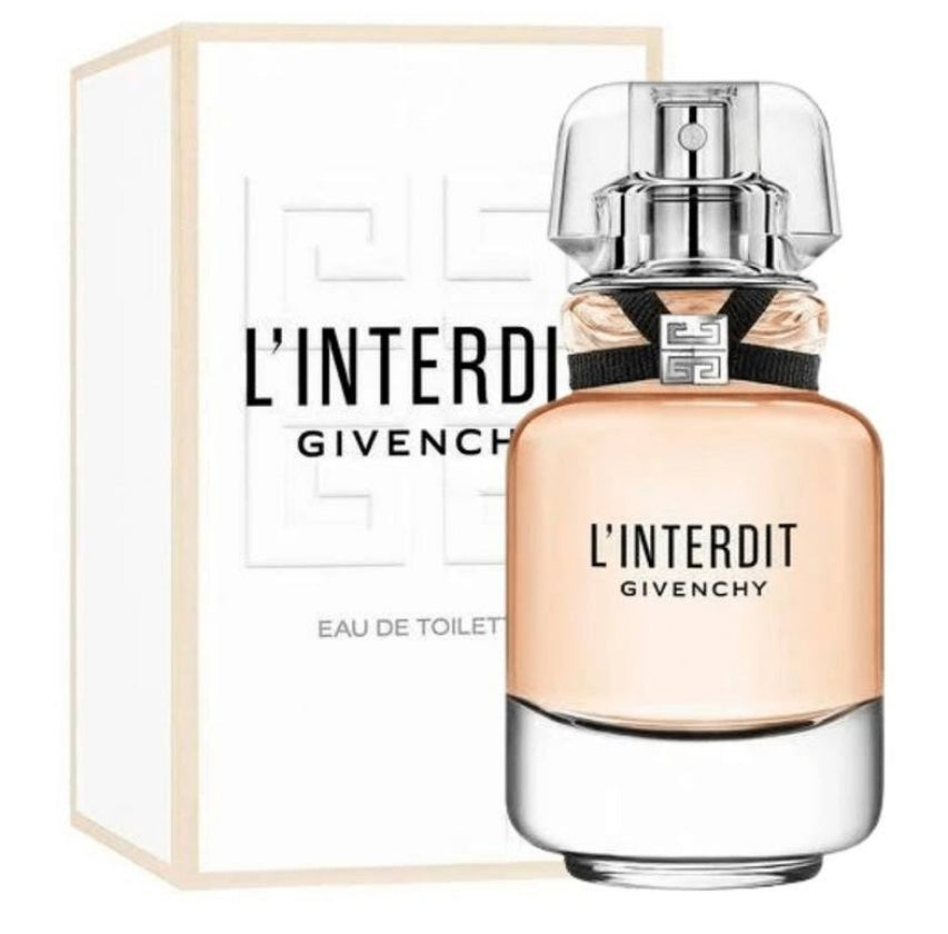 Frasco do perfume L'Interdit Eau de Toilette da Givenchy, disponível na Now Parfum.
