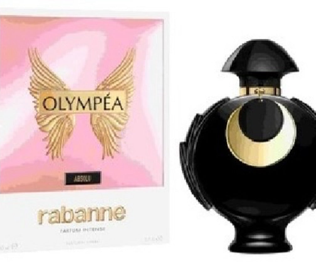 Frasco do perfume Olympéa Absolu da Paco Rabanne, disponível na Now Parfum.