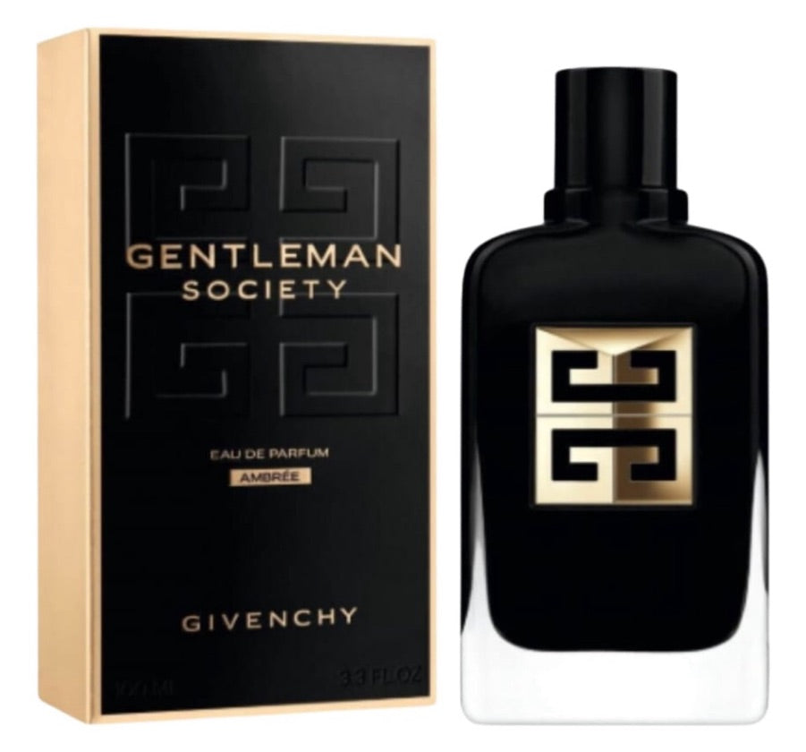 Frasco do perfume Gentleman Society Ambrée da Givenchy, disponível na Now Parfum.