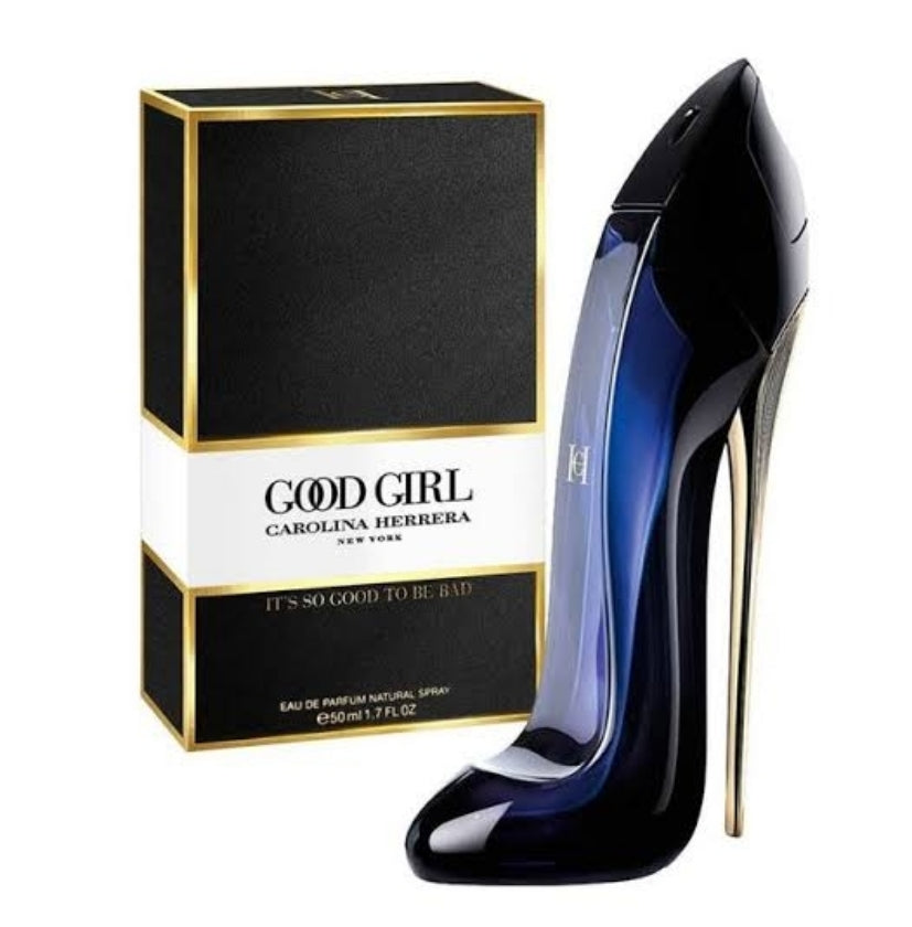 Frasco do perfume Good Girl da Carolina Herrera, disponível na Now Parfum.