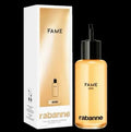 Frasco refil do perfume Fame Intense da Paco Rabanne, disponível na Now Parfum.