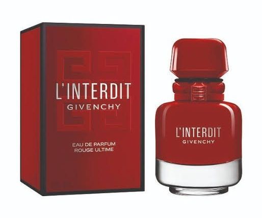 Frasco do perfume L'Interdit Rouge Ultime da Givenchy, disponível na Now Parfum.