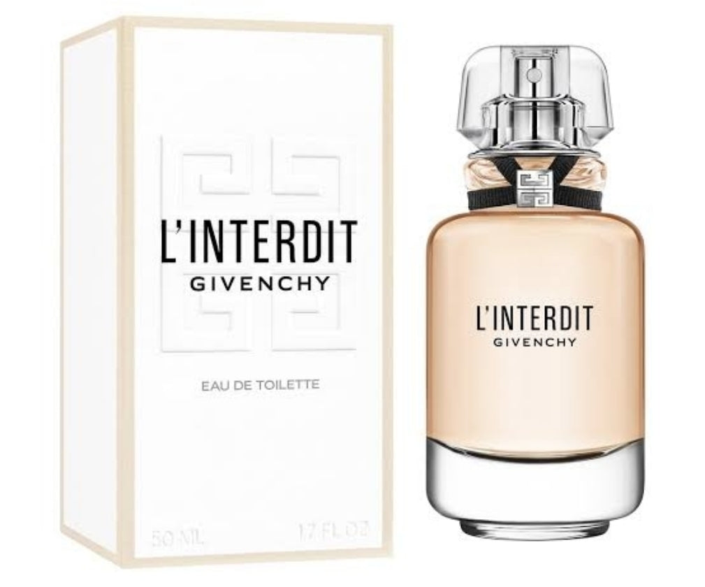 Frasco do perfume L'Interdit Eau de Toilette da Givenchy, disponível na Now Parfum.