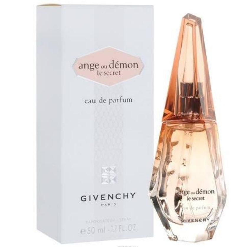 Frasco do perfume Le Secret Ange ou Démon da Givenchy, disponível na Now Parfum.