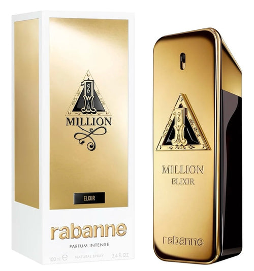 Frasco do perfume 1 Million Elixir da Paco Rabanne, disponível na Now Parfum.