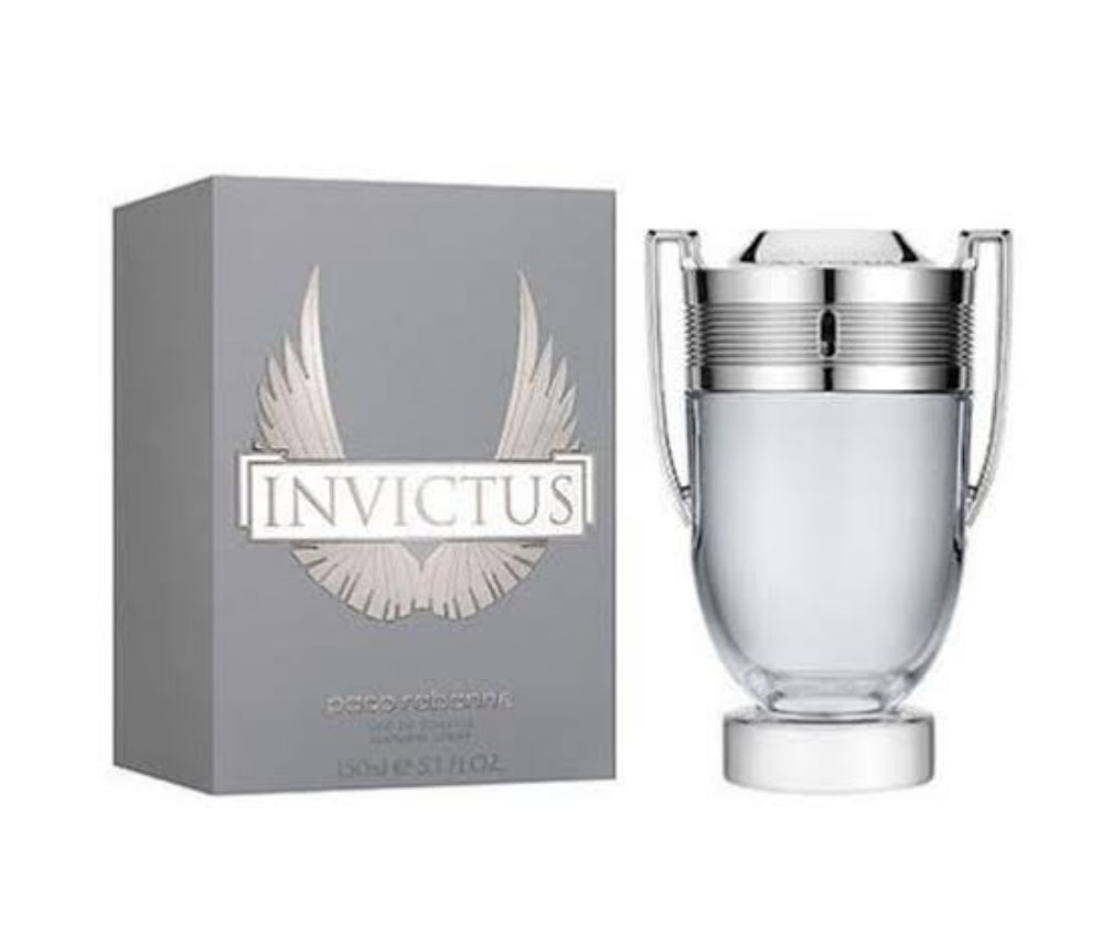 Frasco do perfume Invictus da Paco Rabanne, disponível na Now Parfum.