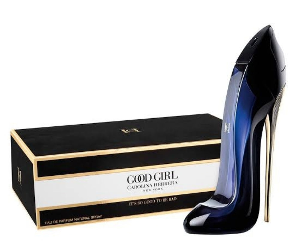 Frasco do perfume Good Girl da Carolina Herrera, disponível na Now Parfum.