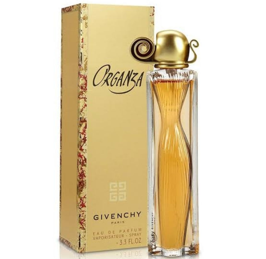 Frasco do perfume Organza da Givenchy, disponível na Now Parfum.