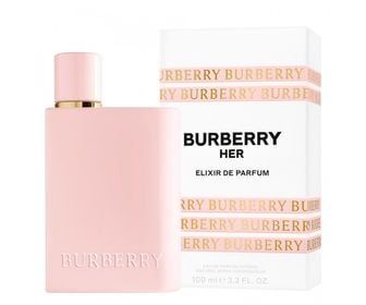 Frasco do perfume Burberry Her Elixir de Parfum 100ml, disponível na Now Parfum.