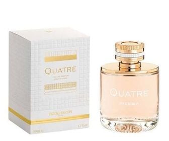 Frasco do perfume Quatre Boucheron 30ml, disponível na Now Parfum