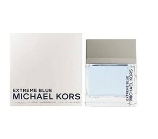 Frasco do perfume Extreme Blue da Michael Kors, disponível na Now Parfum.