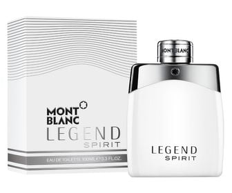Frasco do perfume Legend Spirit Montblanc Eau de Toilette 200ml, disponível na Now Parfum.