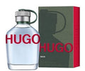 Frasco do perfume Hugo Man Eau de Toilette 200ml, disponível na Now Parfum.