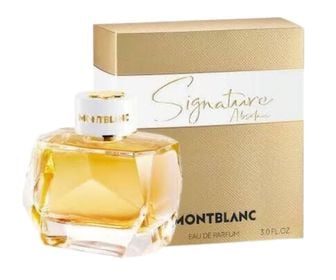 Frasco do perfume Signature Absolue Montblanc Eau de Parfum 90ml, disponível na Now Parfum.
