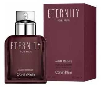 Frasco do perfume Eternity Amber Essence for Men da Calvin Klein, disponível na Now Parfum.