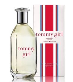 Frasco do perfume Tommy Girl da Tommy Hilfiger, perfume feminino disponível na Now Parfum.