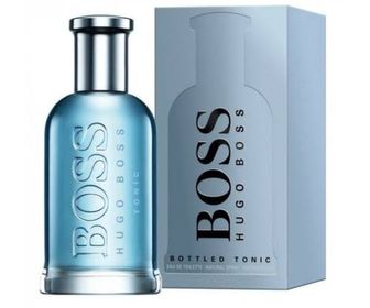 Frasco do perfume Boss Bottled Tonic 100ml, disponível na Now Parfum.